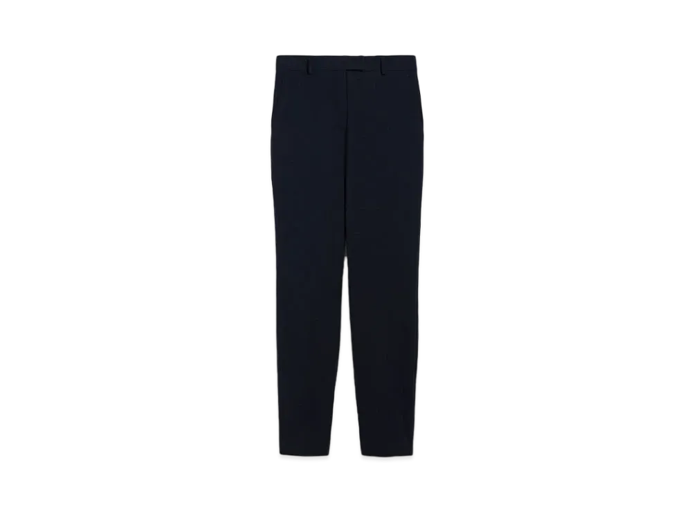 Max Mara Ananas Viscose Jersey Pants "Navy"