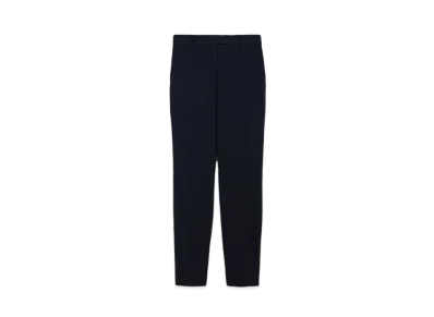 Max Mara Ananas Viscose Jersey Pants "Navy"