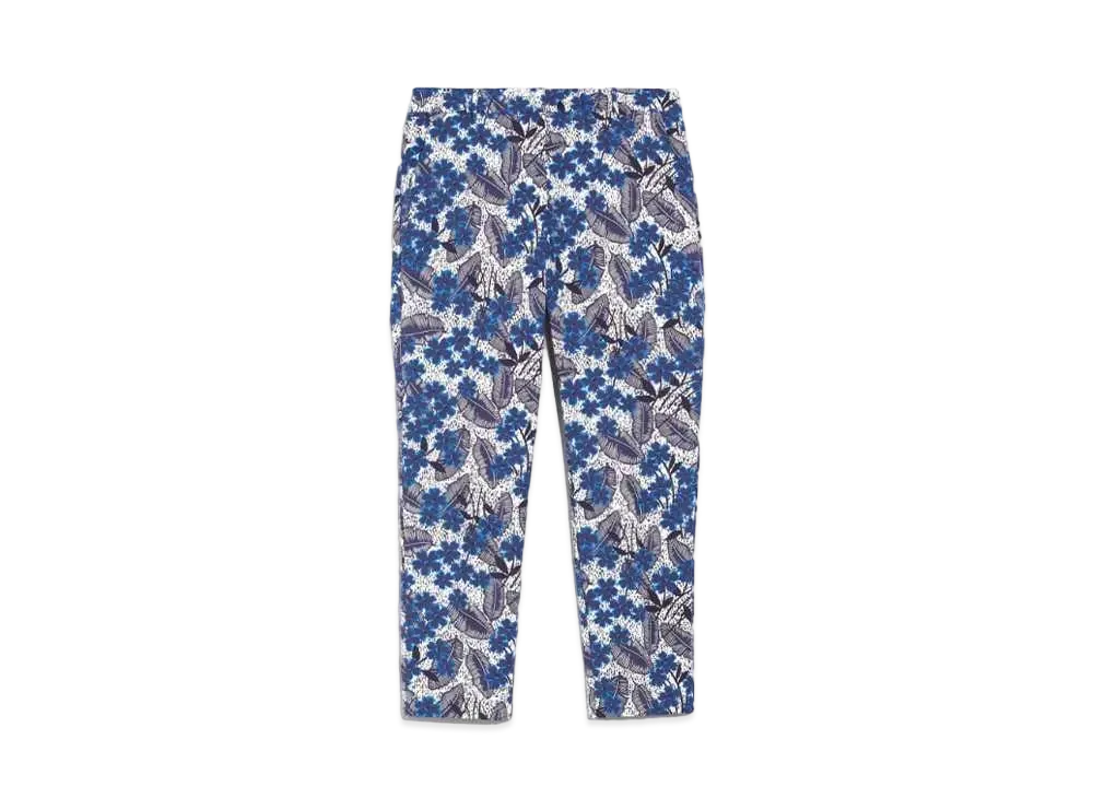 Max Mara Ravello Cotton Faille PantsFlavia Pure Silk Printed Palazzo Pants "Cornflower Blue"