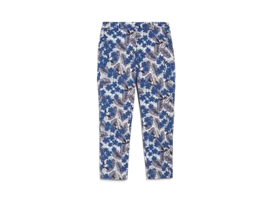 Max Mara Ravello Cotton Faille PantsFlavia Pure Silk Printed Palazzo Pants "Cornflower Blue"