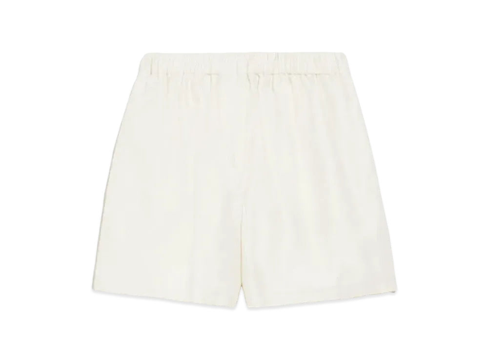Max Mara PiadenaCcotton Shorts "Ivory"