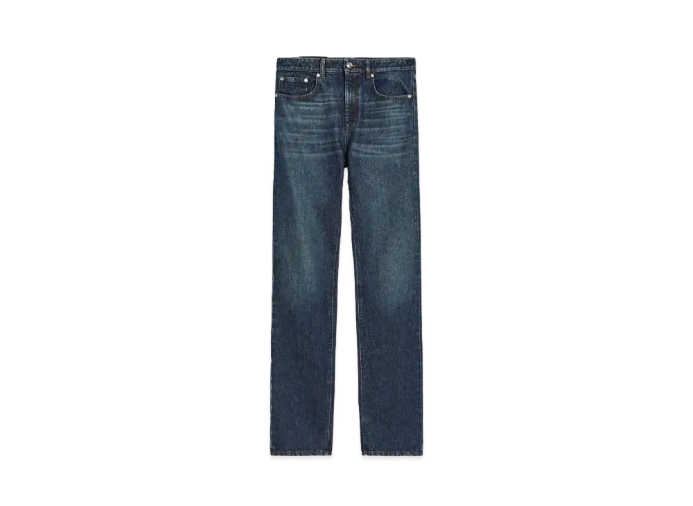 Max Mara Tasso Low Rise Jeans "Midnight Blue"
