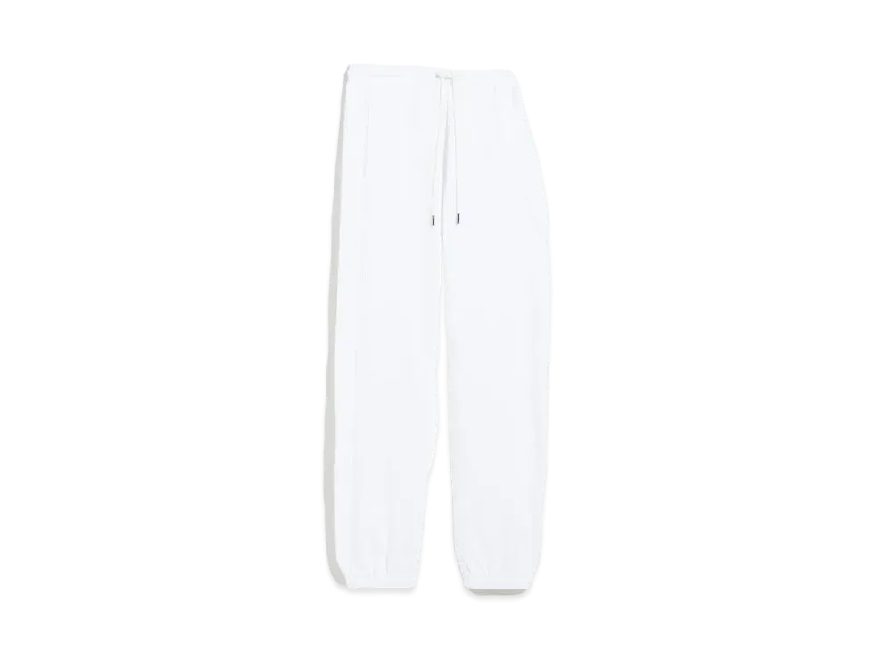 Max Mara Marx Cotton Jersey Joggers "White"