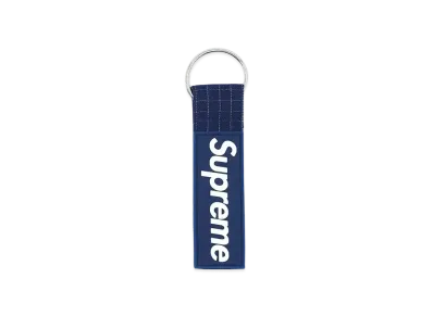 Supreme Ripstop Keychain "Navy"