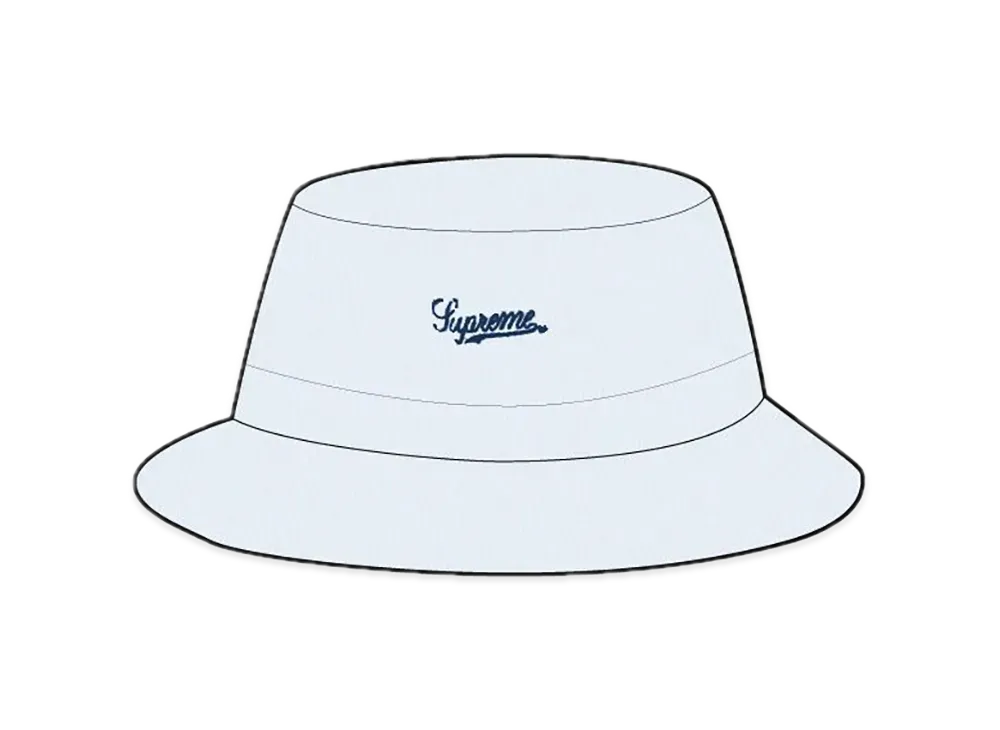 Supreme Coated Denim Crusher "White"