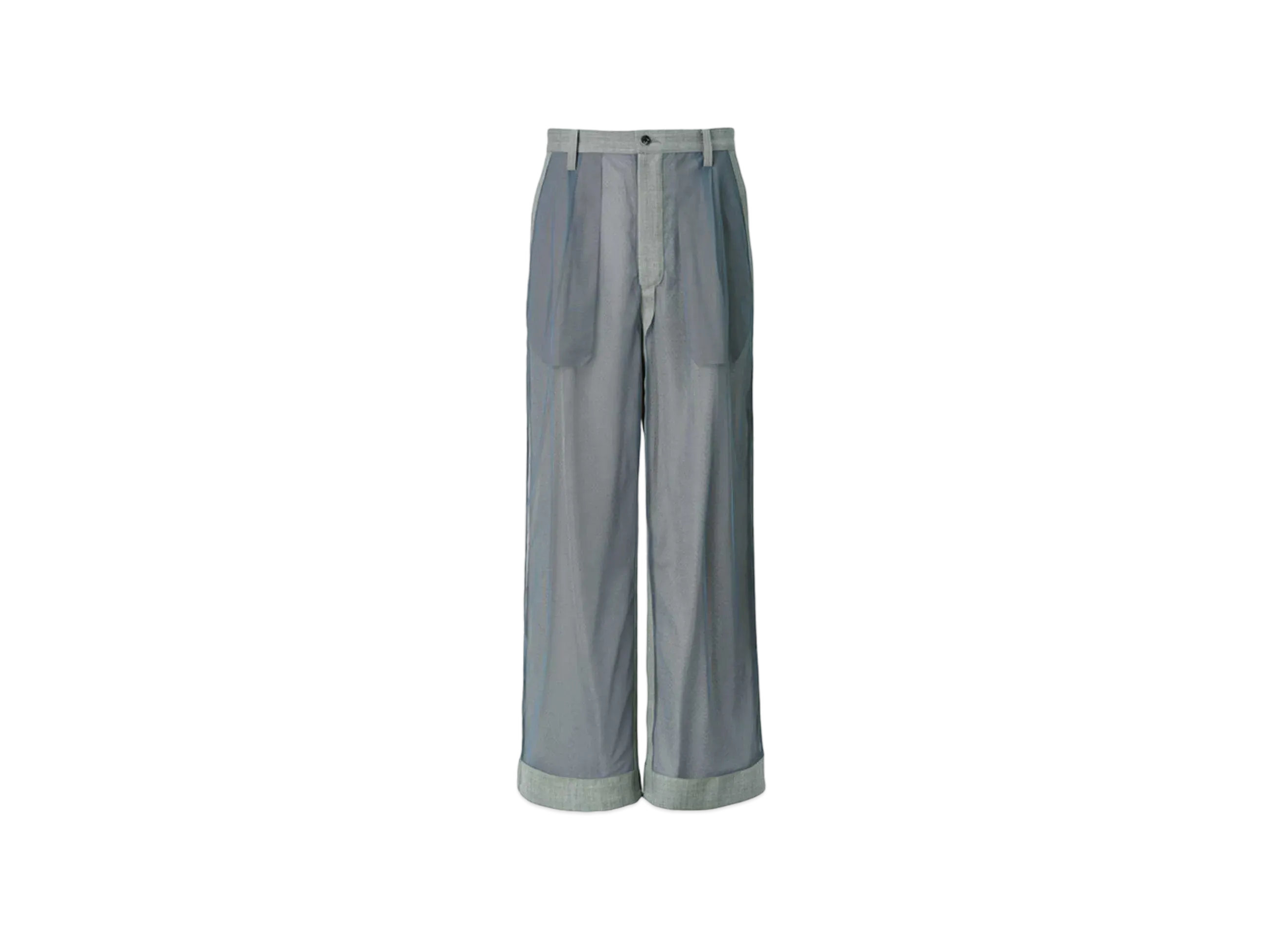 ANREALAGE Skeleton Wide Pants "Gray"