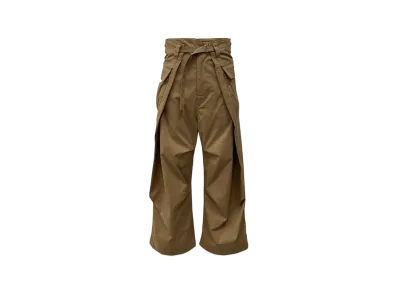 ANREALAGE Wrap Cargo Pants "Beige"
