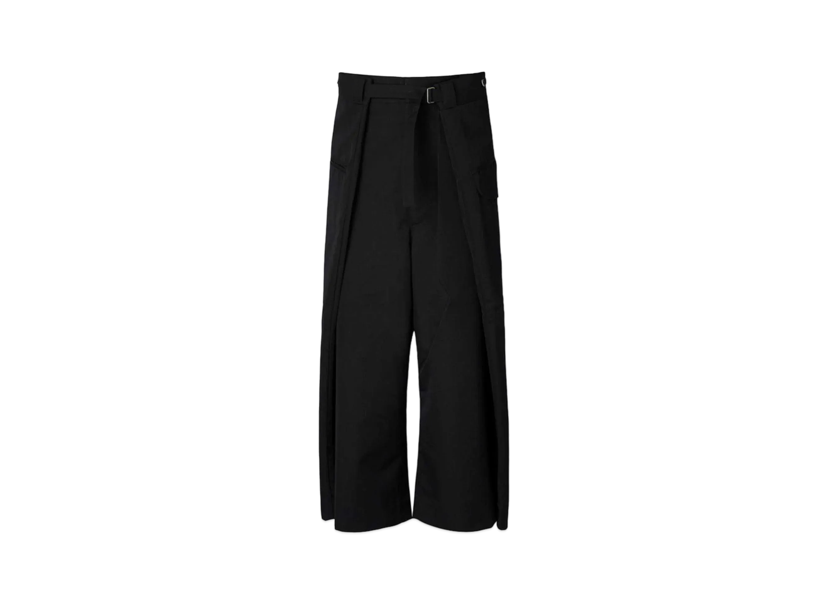ANREALAGE Wrap Wool Slacks "Black"