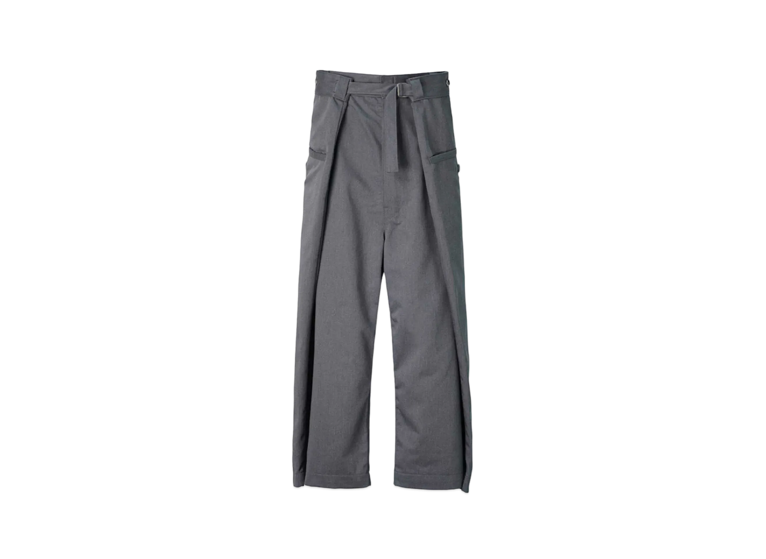 ANREALAGE Wrap Chino Pants "Gray"