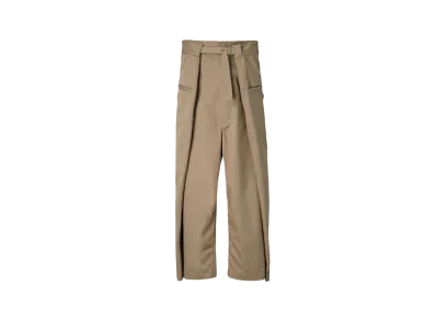 ANREALAGE Wrap Chino Pants "Beige"