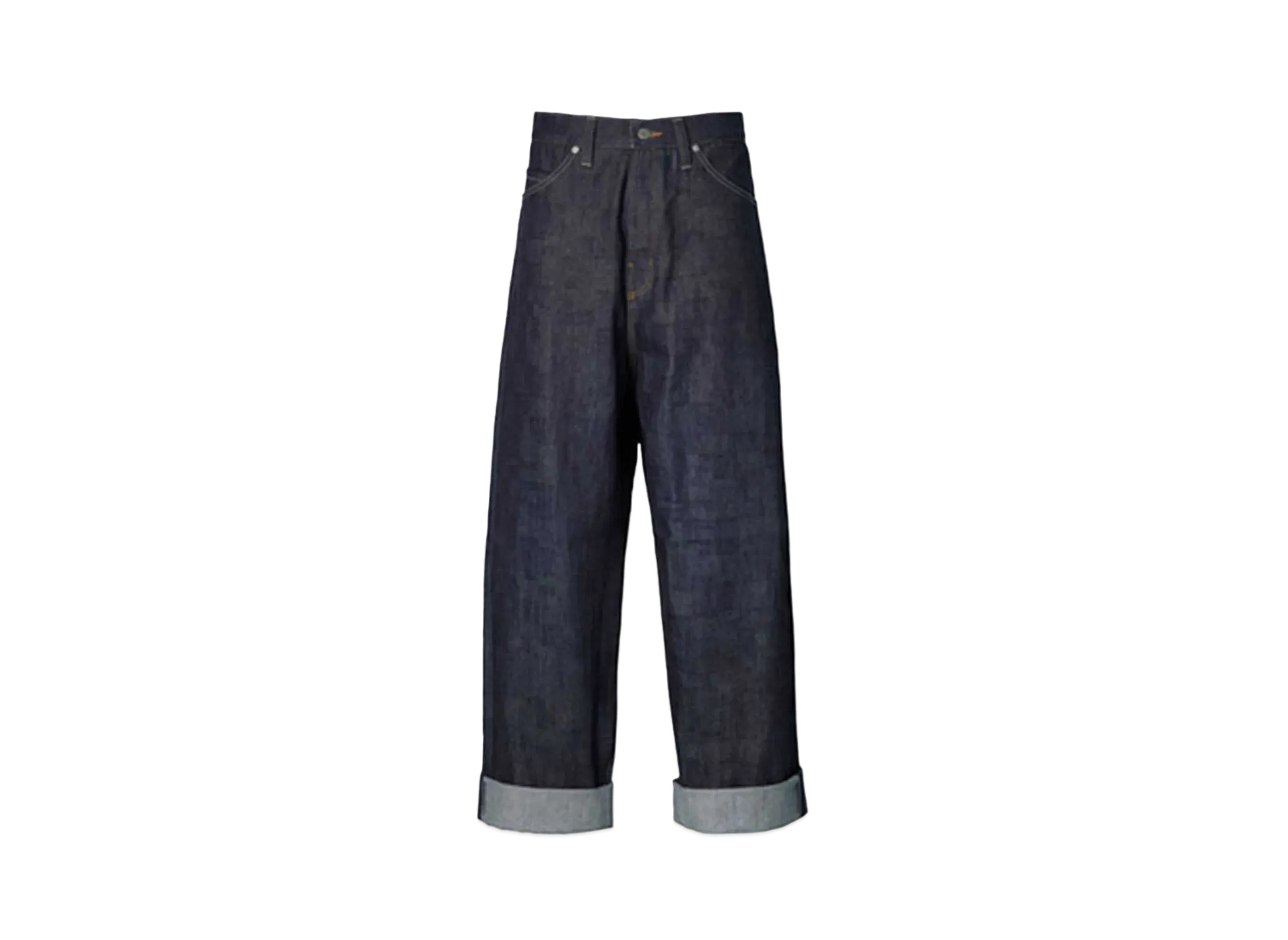 ANREALAGE AZ Wide Denim Pants "Indigo"