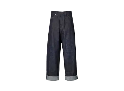 ANREALAGE AZ Wide Denim Pants "Indigo"