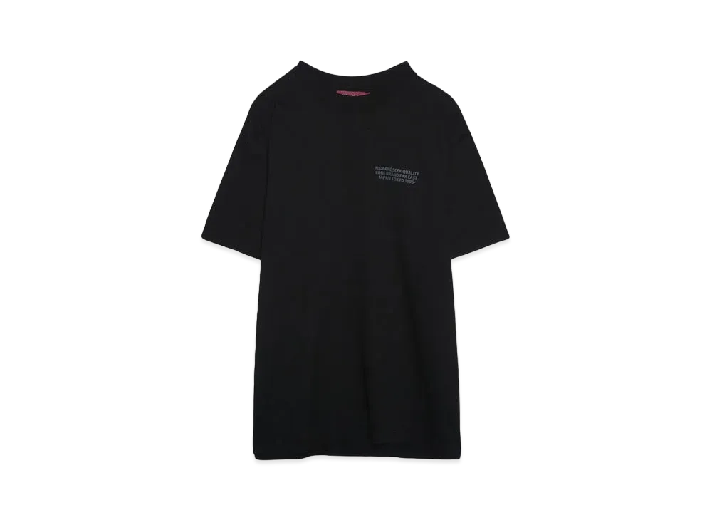 Hide and Seek Logo S/S Tee-2(24ss) "BLACK"