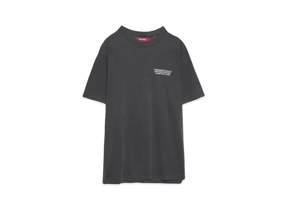 Hide and Seek Logo S/S Tee-2(24ss) "D-BLACK"