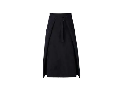 ANREALAGE Wrap AZ Chino Skirt "Navy"