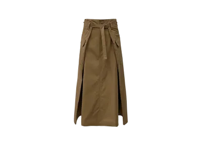 ANREALAGE Wrap Cargo Skirt "Beige"