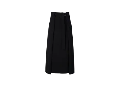 ANREALAGE Wrap Flare Skirt "Black"