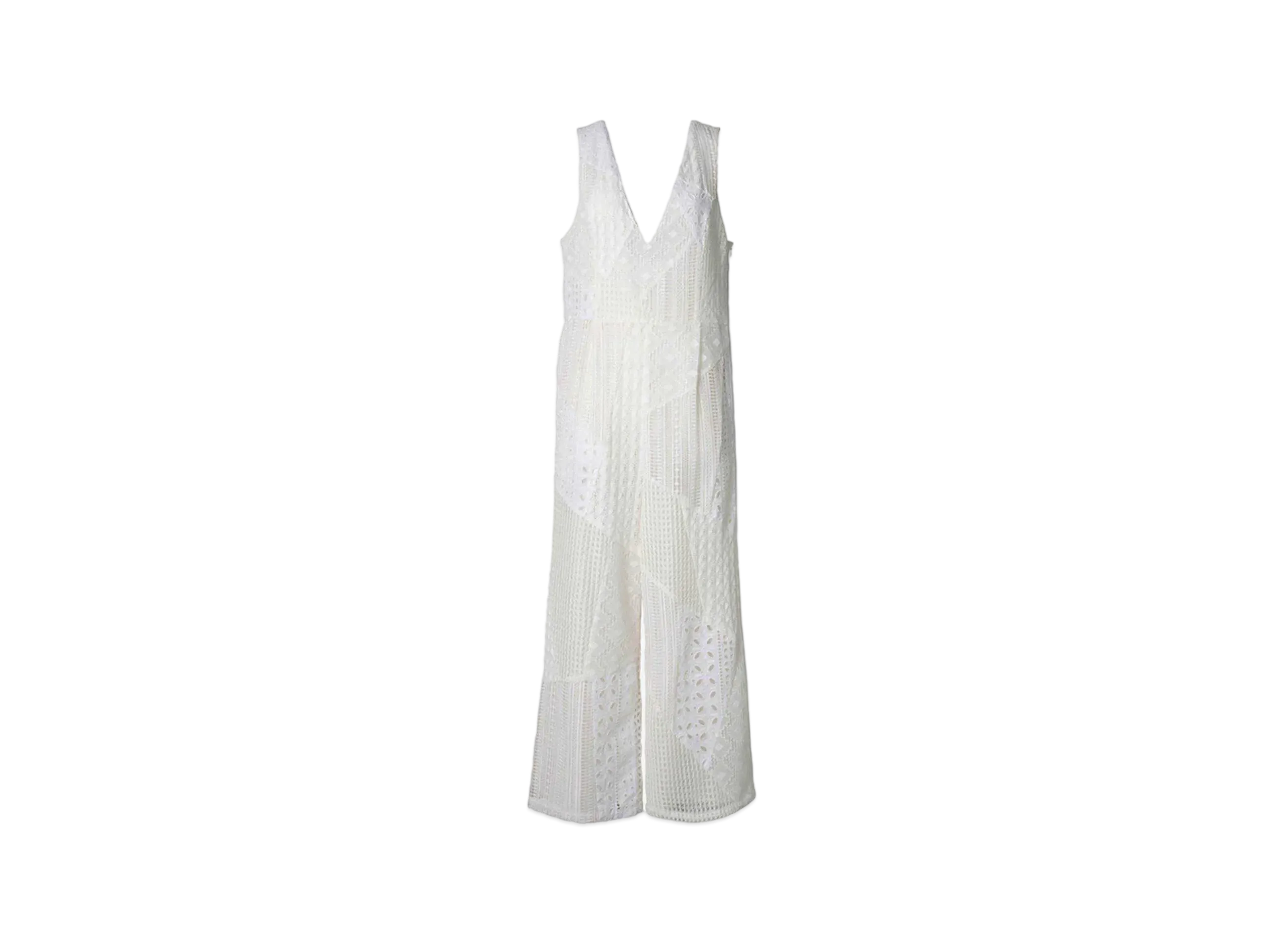 ANREALAGE Lace Jumpsuit "White"