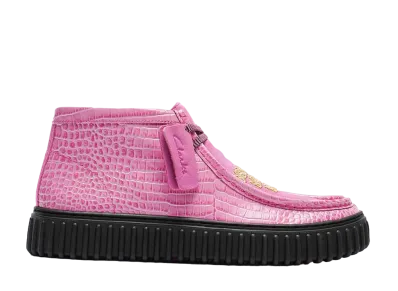 Bisous Skateboards × Clarks Torhill Hi "Pink Interest"