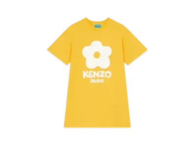 KENZO 'SAILOR' Cotton Dress "Golden Yellow"