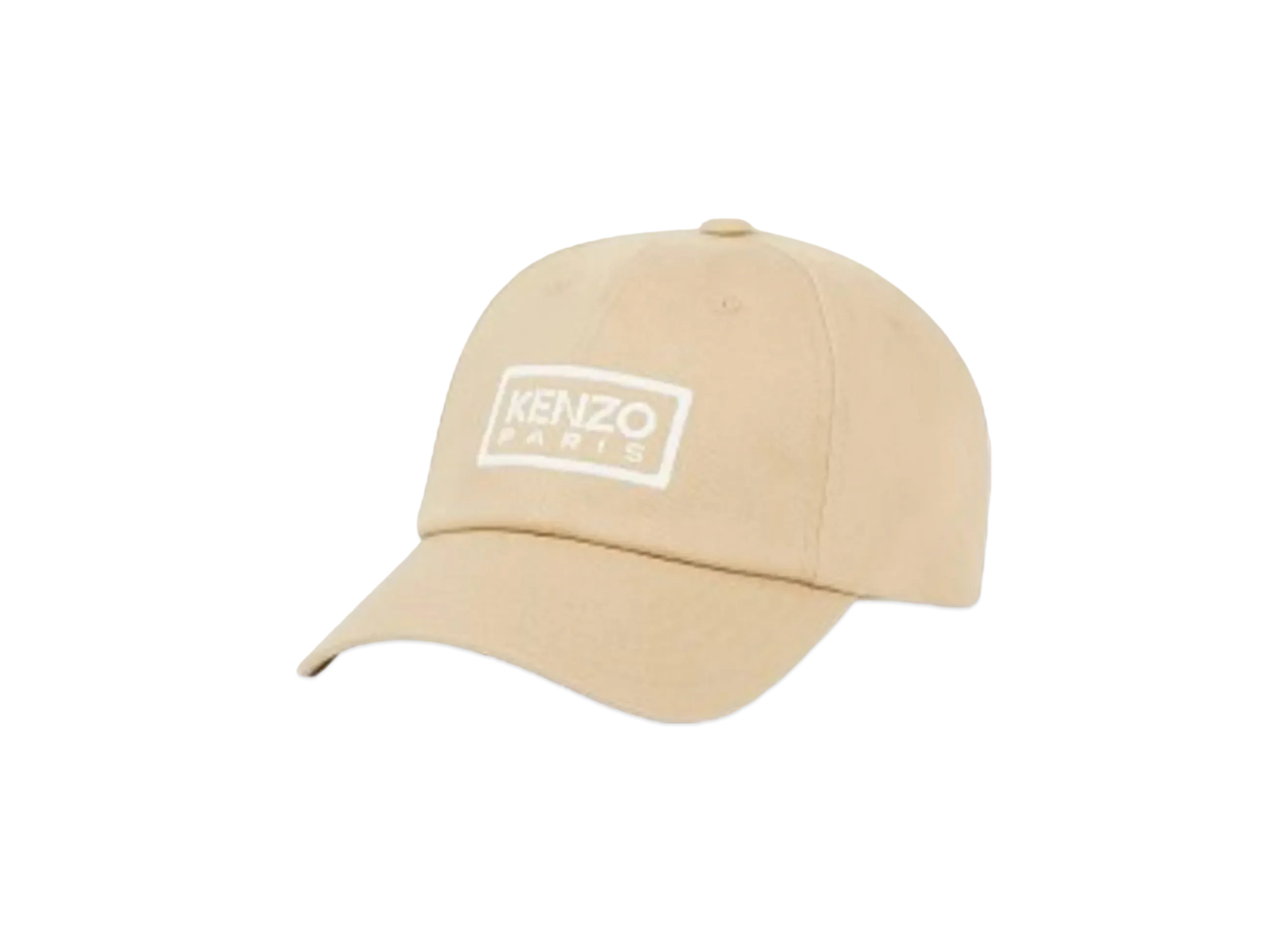 KENZO 'TAG' Cotton Cap "Beige"