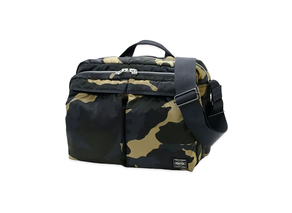 PORTER / COUNTER SHADE 2Way Shoulder Bag "Woodland Khaki"