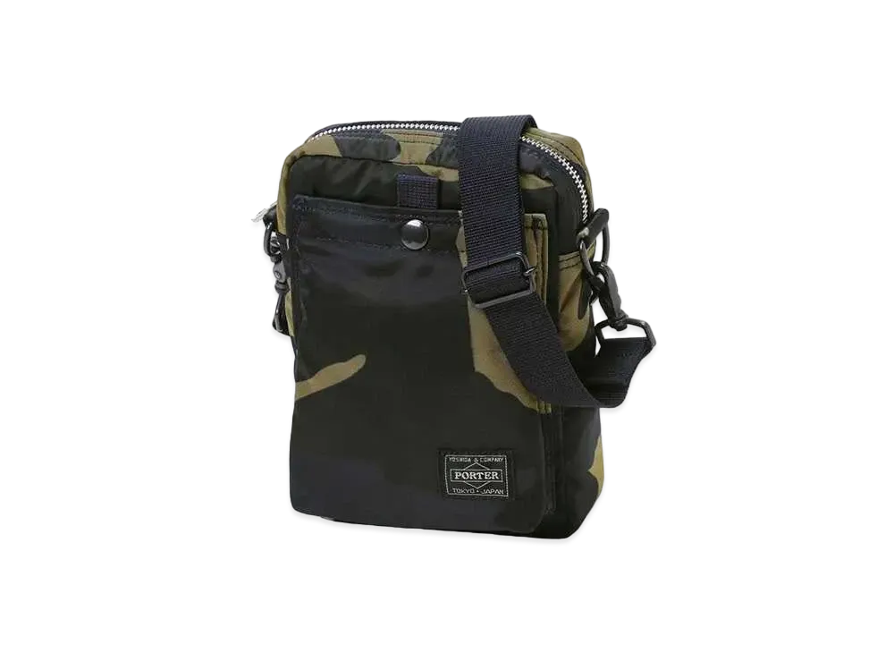PORTER / COUNTER SHADE Shoulder Bag (Vertical) "Woodland Khaki"