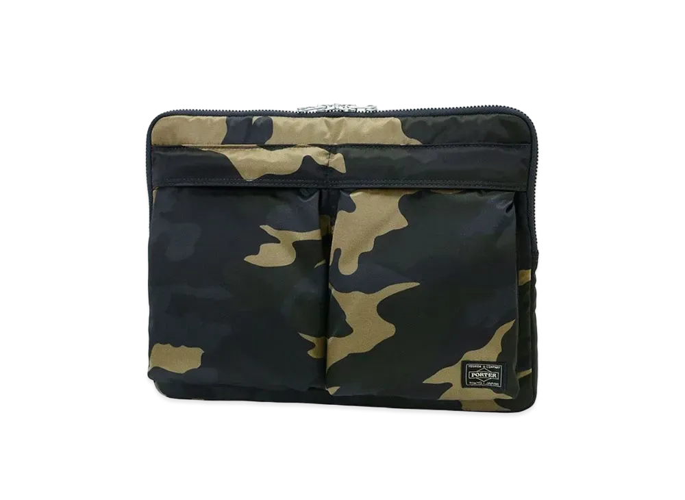 PORTER / COUNTER SHADE Document Case "Woodland Khaki"