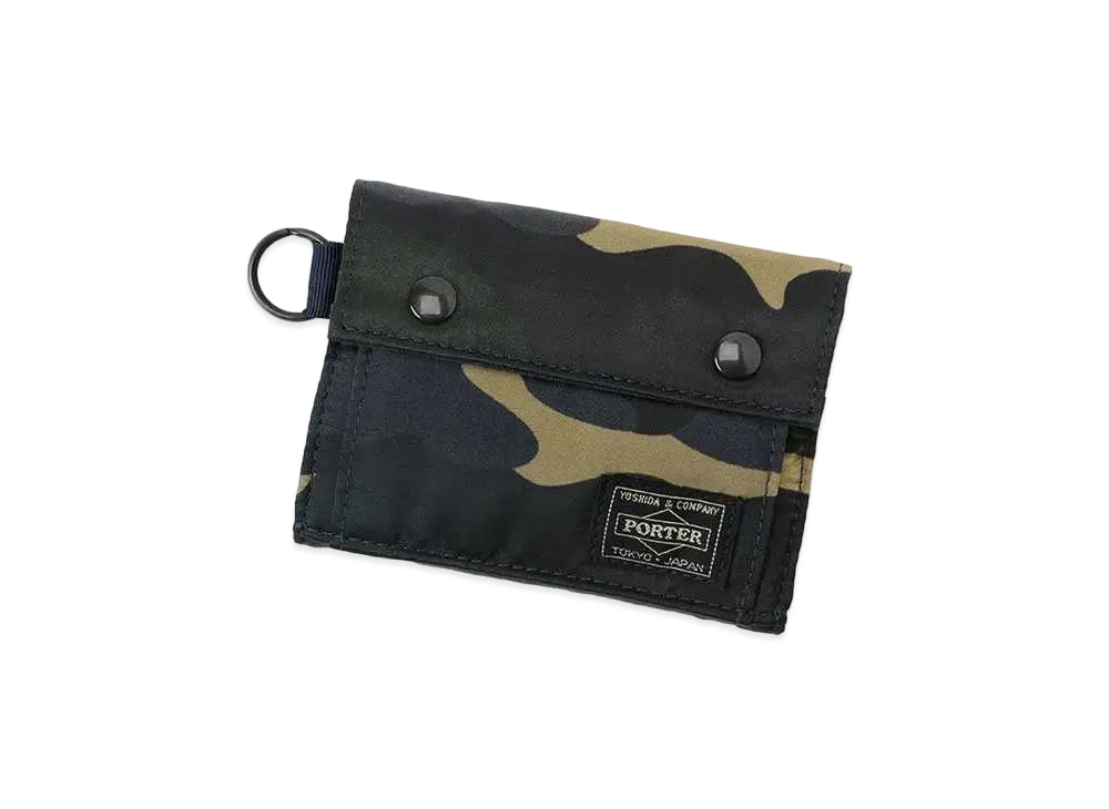 PORTER / COUNTER SHADE Wallet "Woodland Khaki"