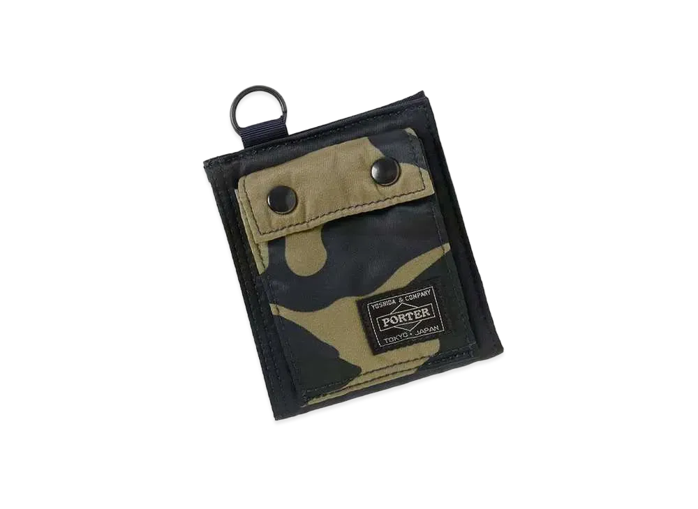 PORTER / COUNTER SHADE Wallet "Woodland Khaki"