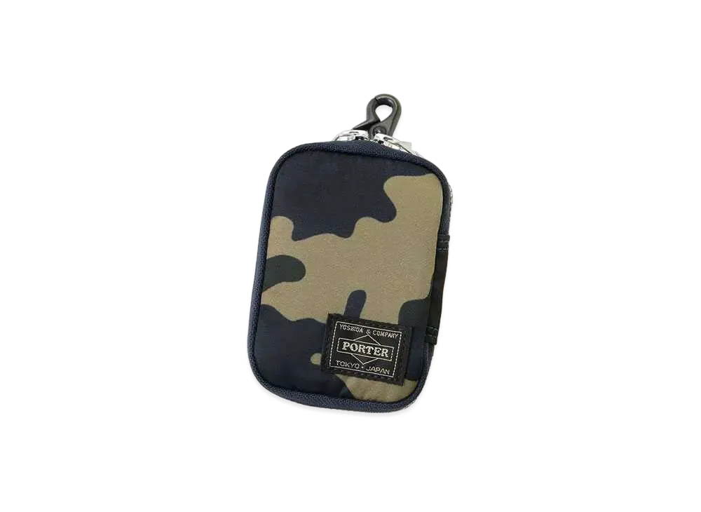 PORTER / COUNTER SHADE Key Case "Woodland Khaki"