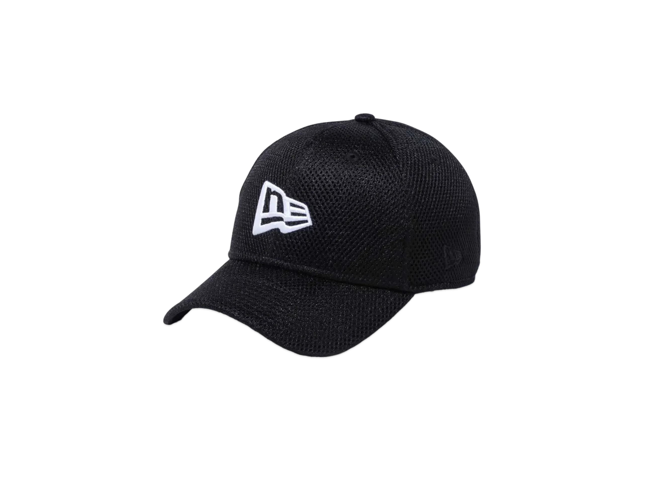 NEW ERA 39Thirty Spacer Mesh Flag Logo "Black"