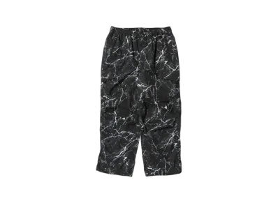 BEAMS Water Repellent Allover Print Zip-Up Hoodie "Black"