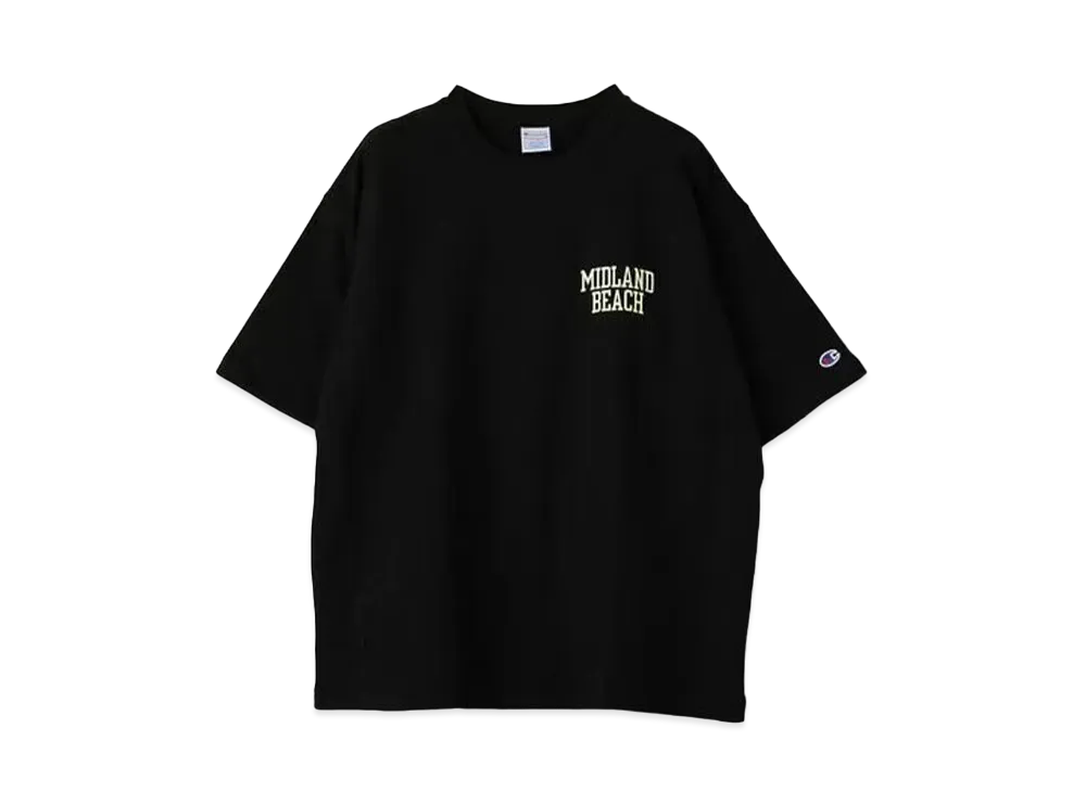 Champion x BEAUTY&YOUTH Reverse Weave Print T-Shirt "Black"