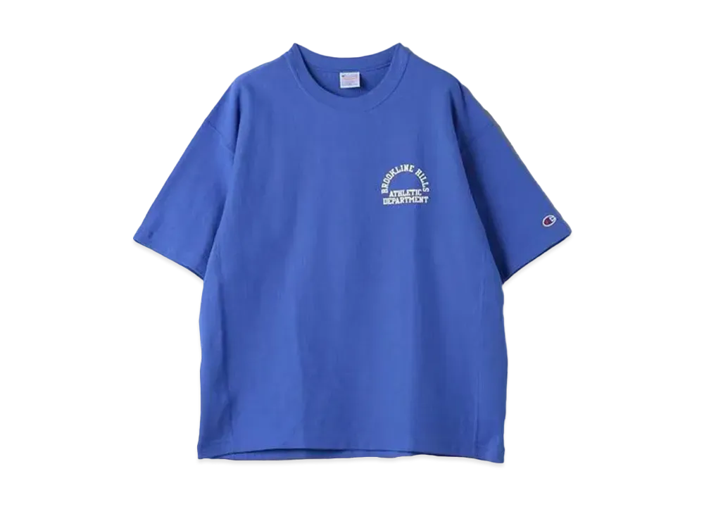 Champion x BEAUTY&YOUTH Reverse Weave Print T-Shirt "LT.Bule"