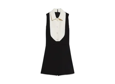 Max Mara Snack Stretch Sable Jumpsuit "Black"