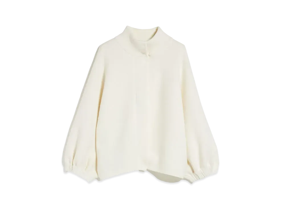 Max Mara Zumirune Pure Virgin Wool Cardigan "White"