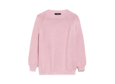 Max Mara Linz Pure Cotton Knit "Pink"