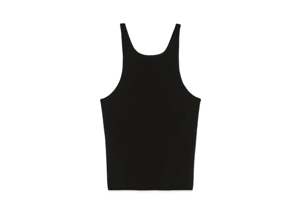 Max Mara Alfeo Wool Stretch Halter Knit "Black"