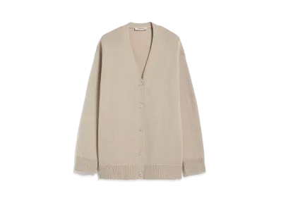 Max Mara Jane Wool Cashmere Cardigan "Sand"
