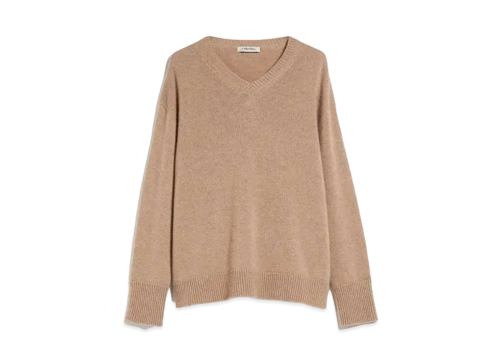 Max Mara Orion Pure Cashmere Knit "Camel"