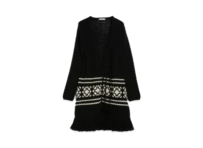 Max Mara Orione Wool Cashmere Cardigan "Black"