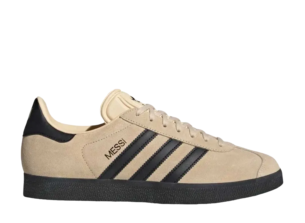 Lionel Messi × adidas Gazelle "Triunfo Dorado"