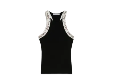 Max Mara Playadi Wool Cashmere Halter Neck Knit "Black"