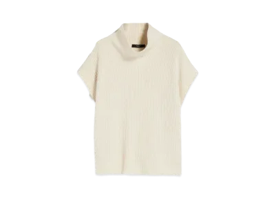 Max Mara Polo Wool Cashmere Knit Vest "Honey"