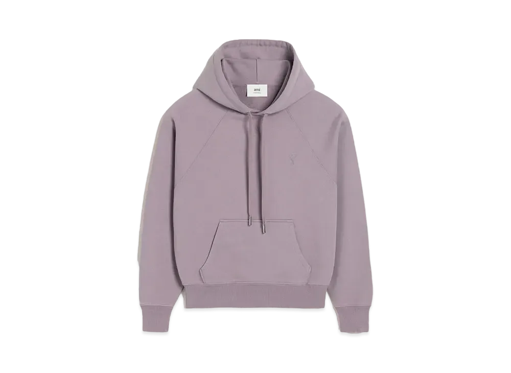 AMI PARIS Ami de Coeur Hoodie "Lilac"