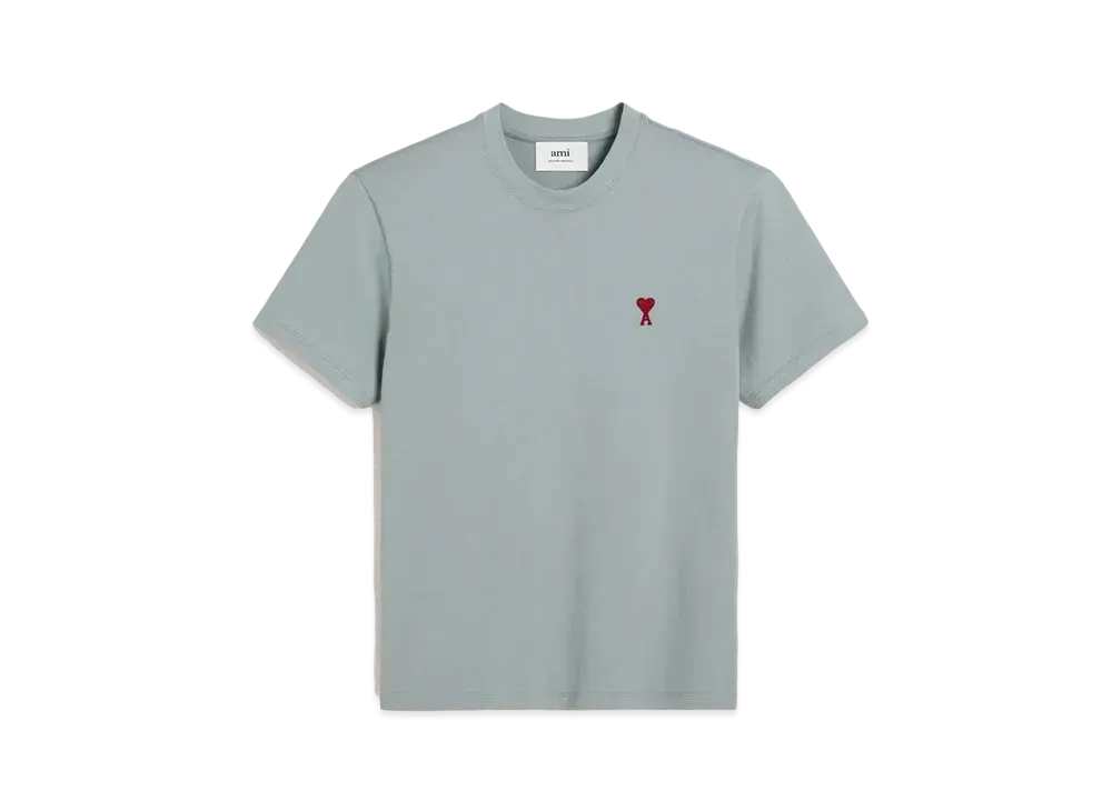 AMI PARIS Ami de Coeur Tee "Clay Blue"