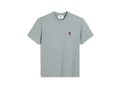 AMI PARIS Ami de Coeur Tee "Clay Blue"
