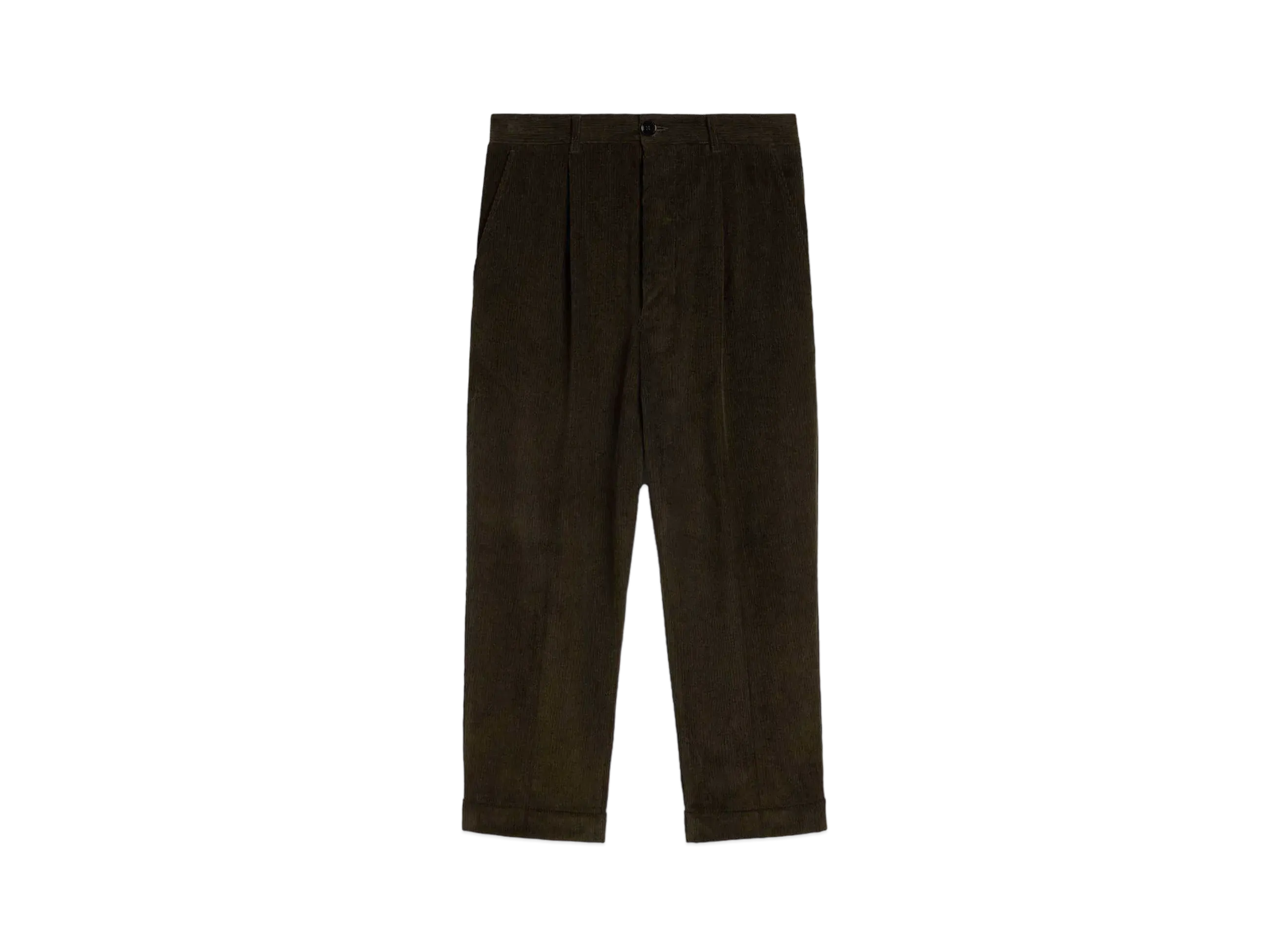 AMI PARIS Carrot Oversize Pants #1 "Dark Coffee"
