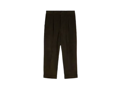 AMI PARIS Carrot Oversize Pants #1 "Dark Coffee"